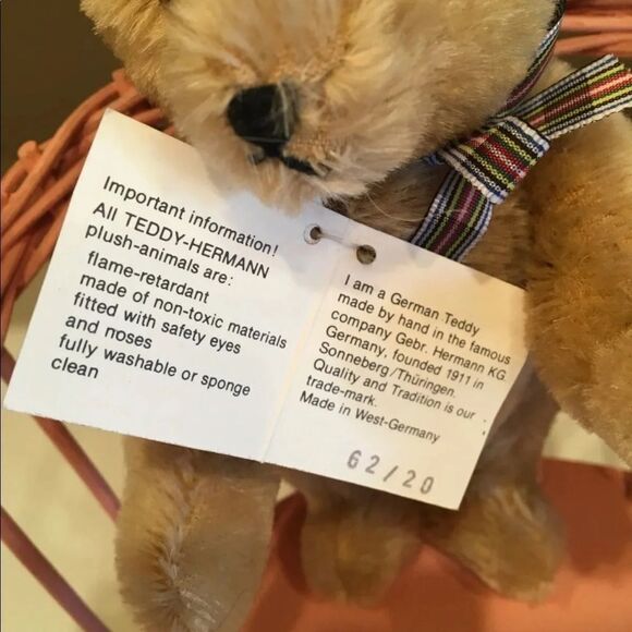 Vintage German Teddy Bear - Picture 3 of 4